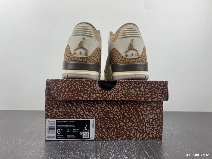 1st Kicks Palomino Jordan 3 CT8532-102 Air 0723